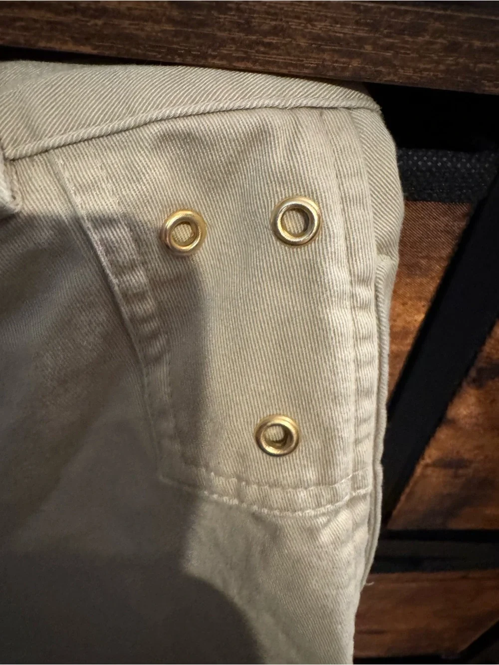 Men's Khaki Cotton Chino Skirt 22W Women’s